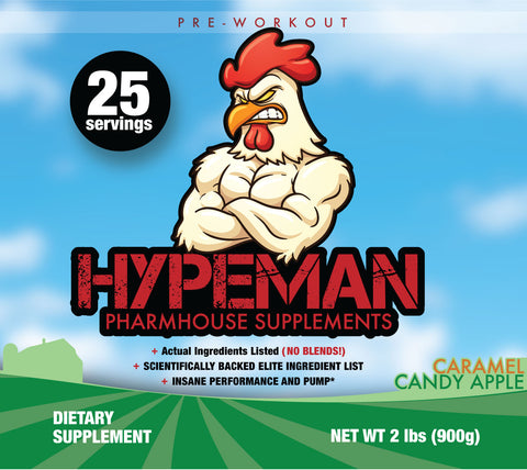 Hype Man Pre-workout (Caramel Candy Apple)